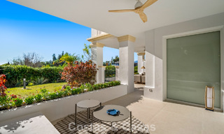 Instapklaar, eigentijds ingericht tuinappartement met 4 slaapkamers te koop op de Golden Mile van Marbella 793603 