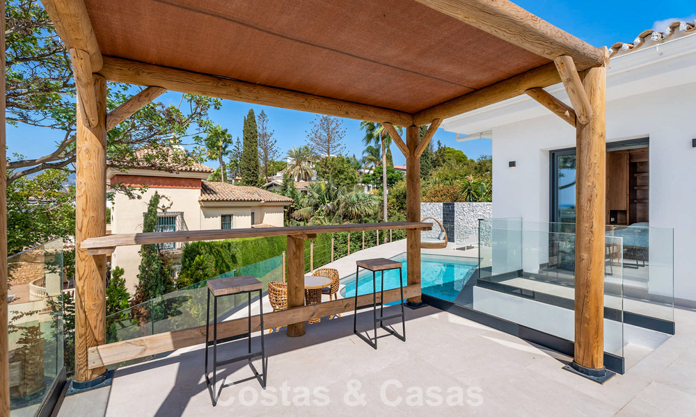 Elegante moderne villa op loopafstand van het strand te koop in Elviria, ten oosten van Marbella centrum 793641