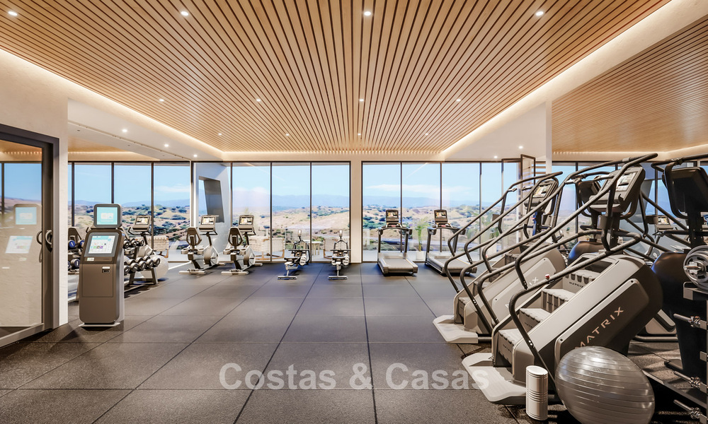 Lancering! Moderne schakelvilla’s met zeezicht in een exclusieve resortstijl te koop in Elviria, Oost-Marbella 793138