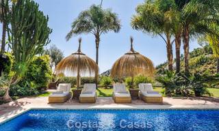 Elegante, Andalusische villa met panoramisch zeezicht te koop in El Madroñal, Benahavís - Marbella 793832 