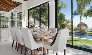 Elegante, Andalusische villa met panoramisch zeezicht te koop in El Madroñal, Benahavís - Marbella 793858 