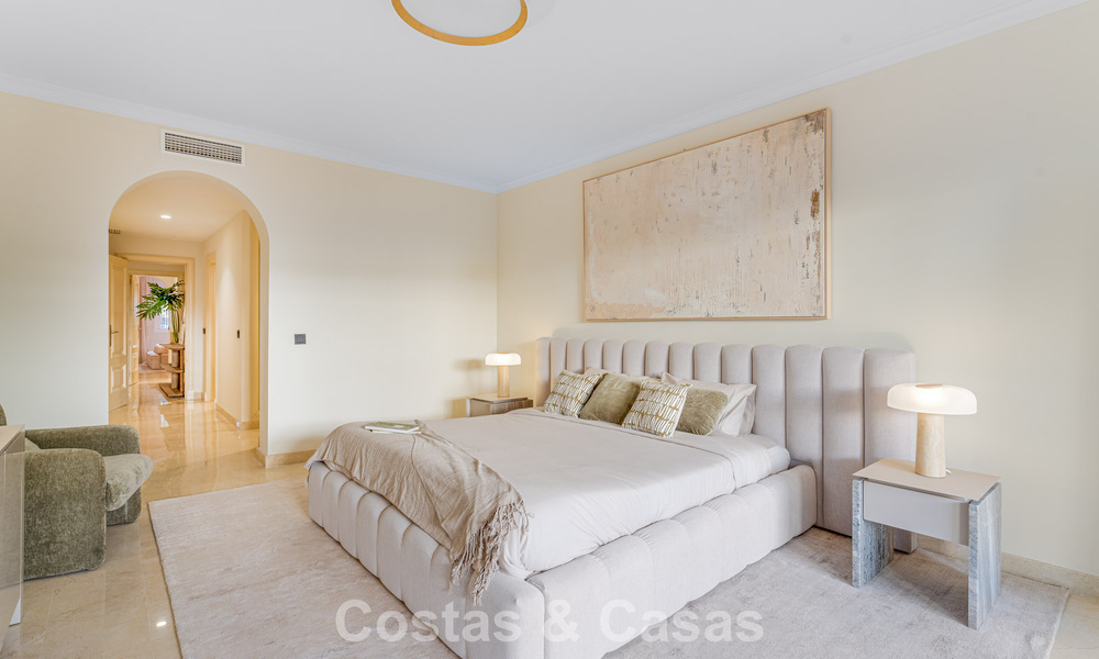 Stijlvol appartement met privétuin te koop in een gated community in Sierra Blanca, Marbella 793907
