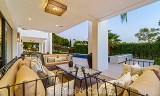 Exclusieve luxevilla met modernistisch design te koop in Nueva Andalucia’s golfvallei, Marbella 793951 
