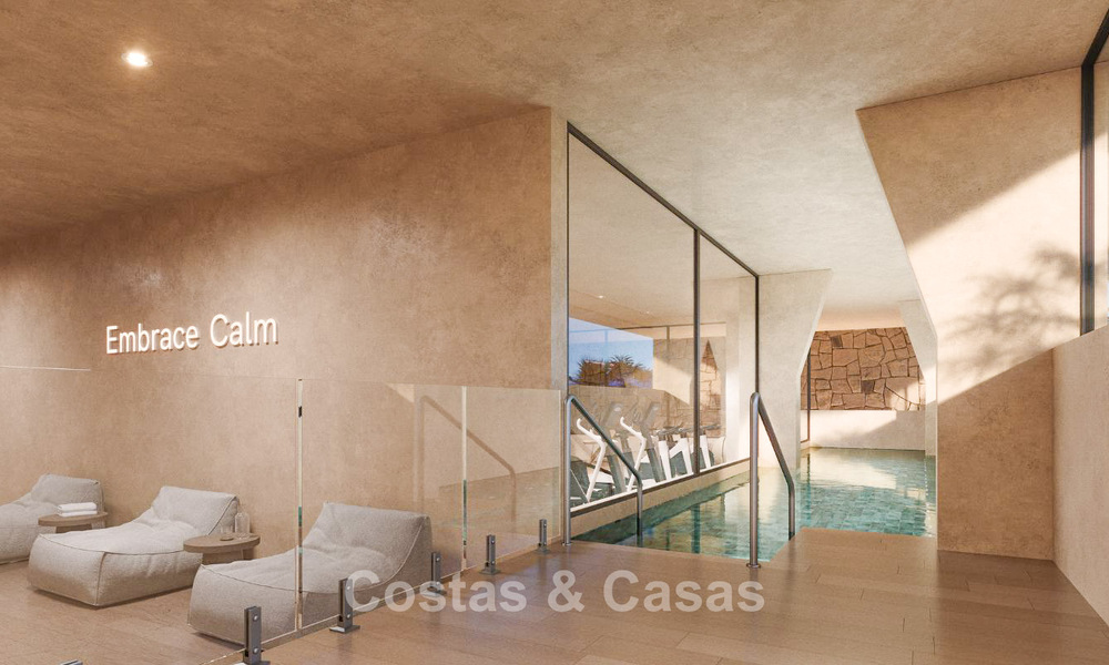 Moderne nieuwbouwappartementen met ruim terras en zeezicht te koop in Torremolinos, Malaga, Costa del Sol 793797