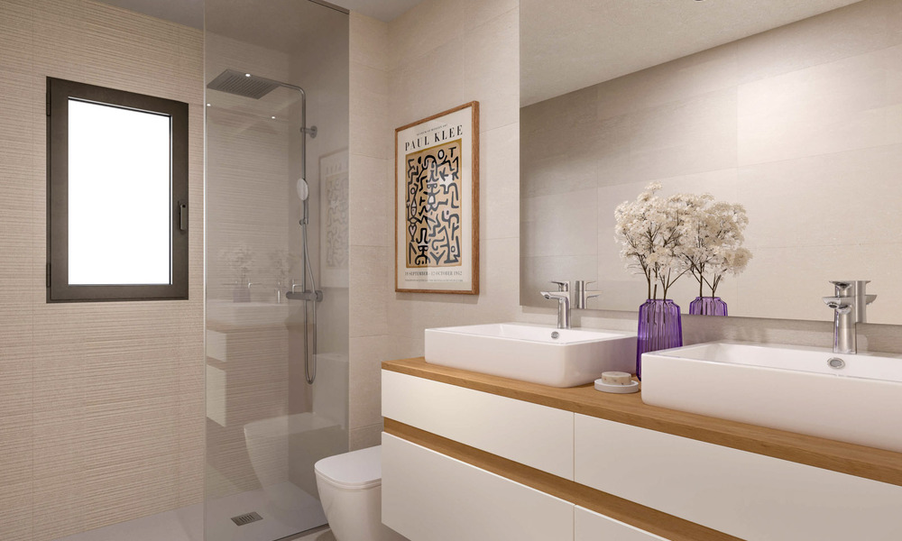 Eigentijdse nieuwbouwappartementen met zeezicht te koop in Torremolinos, Malaga, Costa del Sol 793812