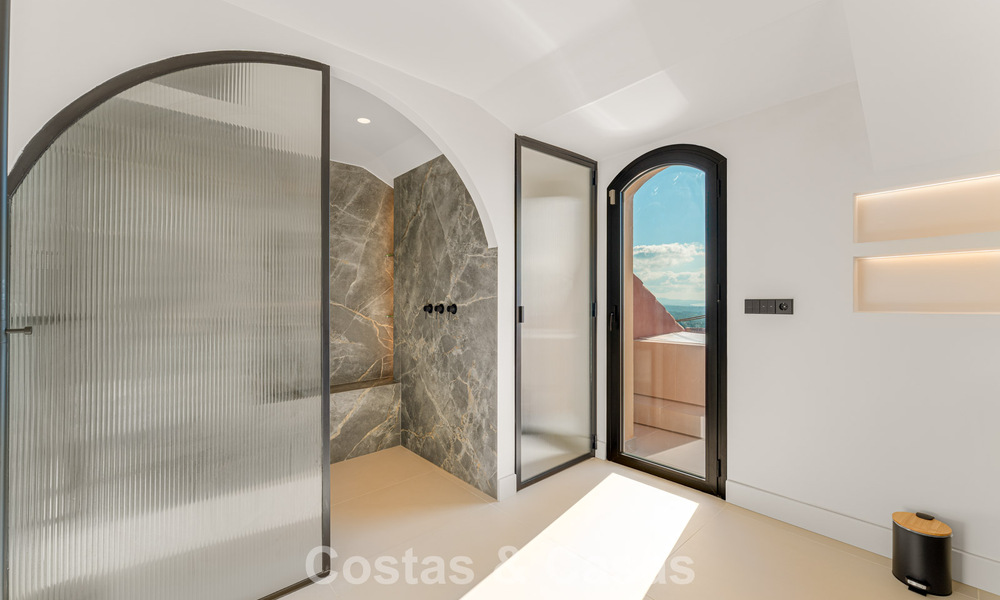 Exclusief Scandinavisch design penthouse met 180° uitzicht te koop in Benahavis - Marbella 794171