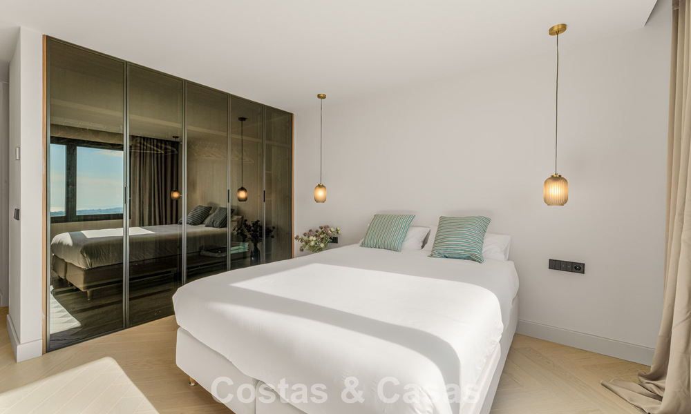 Exclusief Scandinavisch design penthouse met 180° uitzicht te koop in Benahavis - Marbella 794176