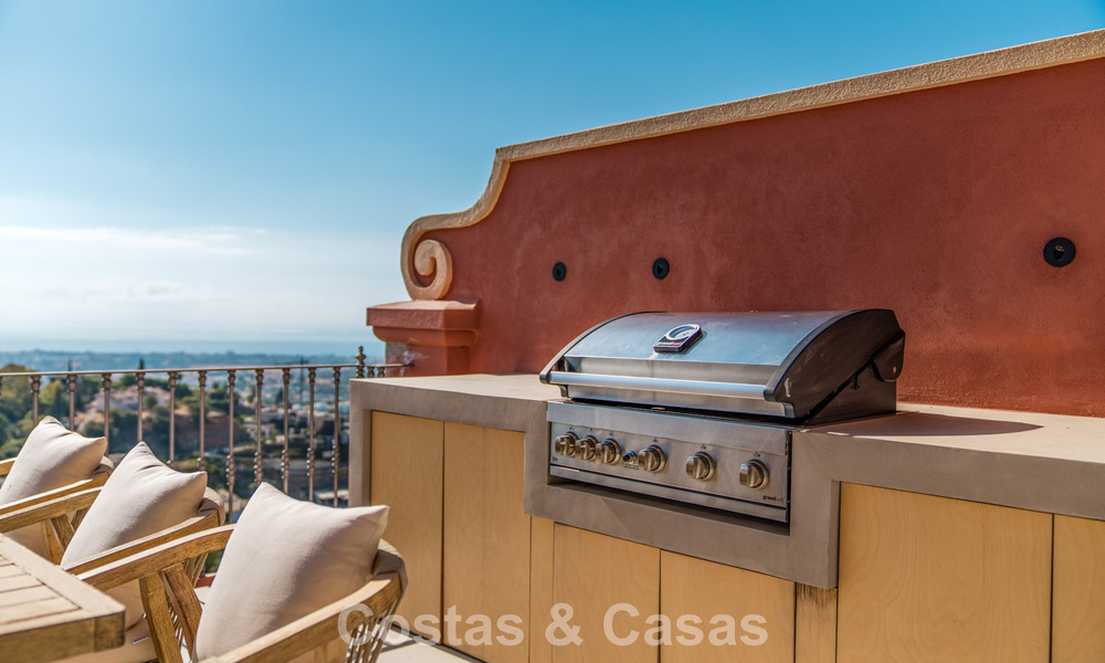 Exclusief Scandinavisch design penthouse met 180° uitzicht te koop in Benahavis - Marbella 794180
