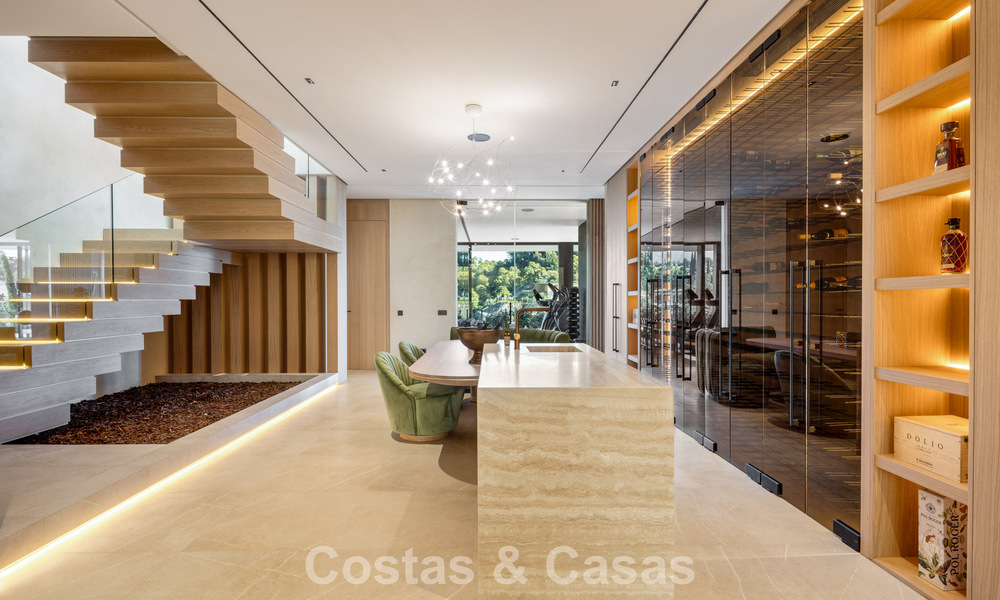 Gloednieuwe luxevilla met panoramische vergezichten te koop in de gated urbanisatie van El Madroñal in Benahavis - Marbella 794214