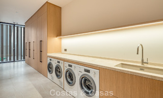 Gloednieuwe luxevilla met panoramische vergezichten te koop in de gated urbanisatie van El Madroñal in Benahavis - Marbella 794216 