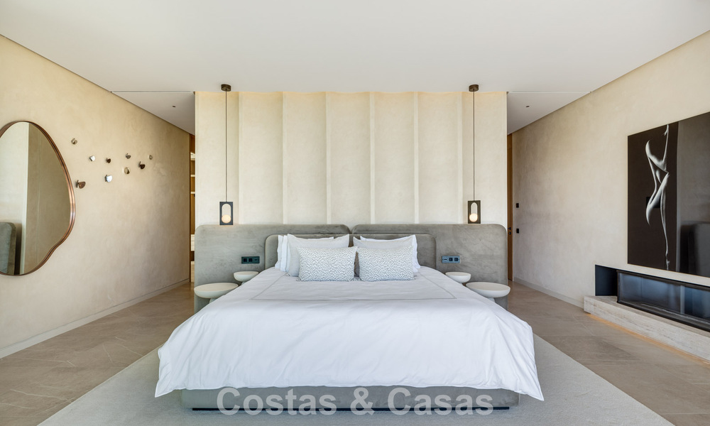 Gloednieuwe luxevilla met panoramische vergezichten te koop in de gated urbanisatie van El Madroñal in Benahavis - Marbella 794221