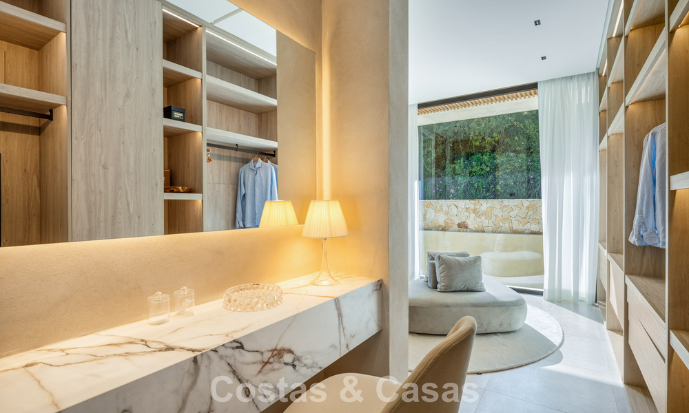 Gloednieuwe luxevilla met panoramische vergezichten te koop in de gated urbanisatie van El Madroñal in Benahavis - Marbella 794223