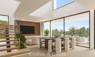 2 gloednieuwe luxevilla’s te koop op loopafstand van een golfclubhuis op de New Golden Mile, Marbella - Estepona 794266 