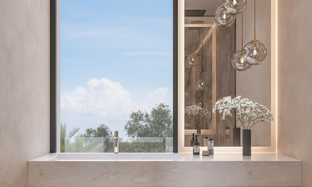 2 gloednieuwe luxevilla’s te koop op loopafstand van een golfclubhuis op de New Golden Mile, Marbella - Estepona 794273