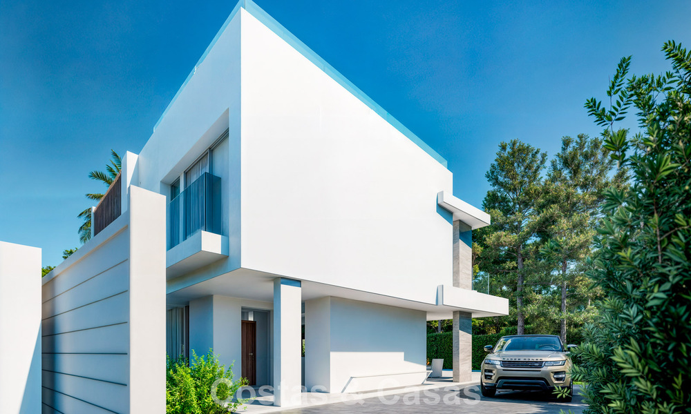 2 gloednieuwe luxevilla’s te koop op loopafstand van een golfclubhuis op de New Golden Mile, Marbella - Estepona 794285