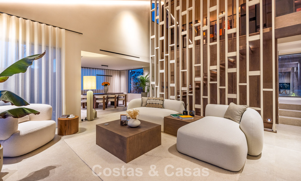 Instapklare, luxevilla in Balinese stijl te koop in Nueva Andalucia’s golfvallei, Marbella 794698