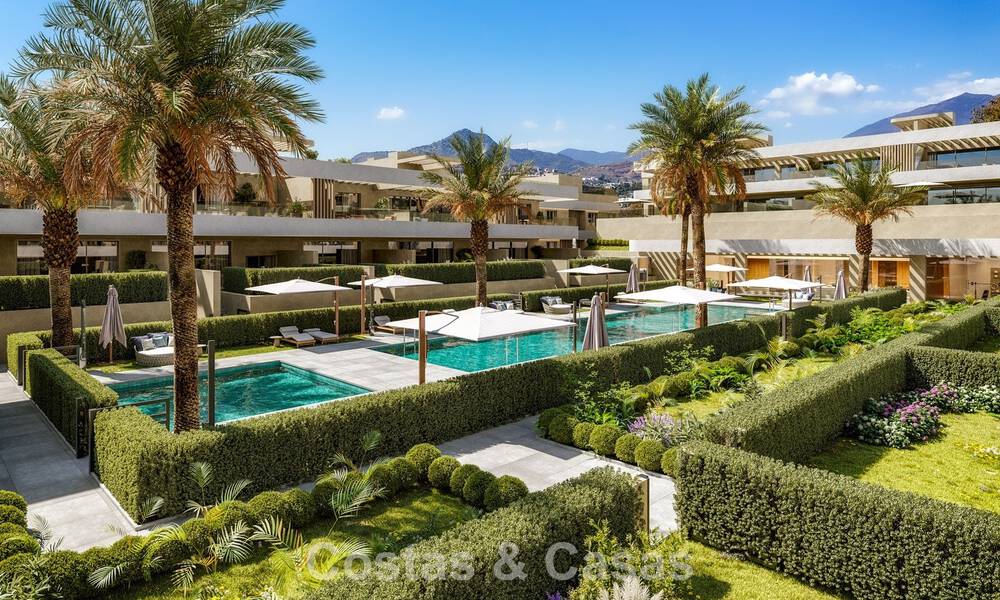 Geavanceerde luxe appartementen te koop op loopafstand van een golfclubhuis op de New Golden Mile, Marbella - Estepona 794559