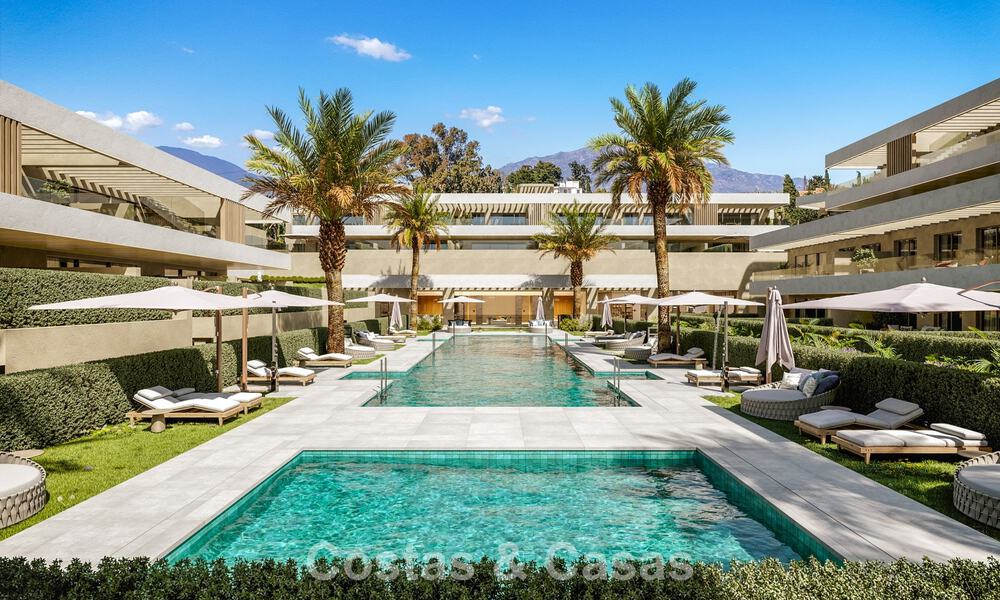 Geavanceerde luxe appartementen te koop op loopafstand van een golfclubhuis op de New Golden Mile, Marbella - Estepona 794560