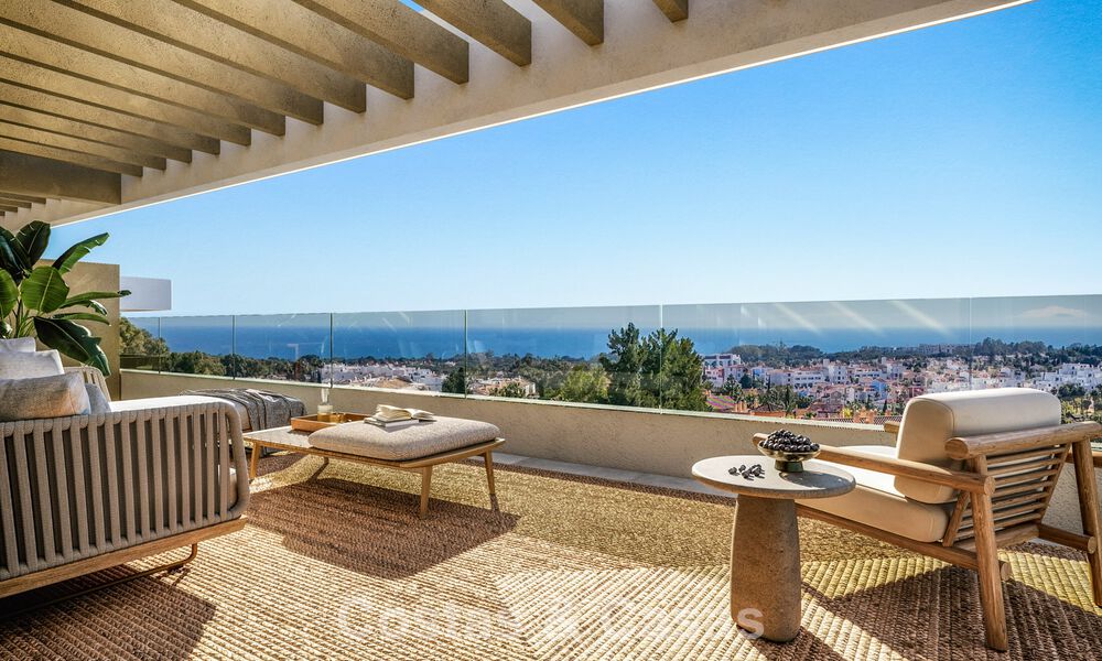 Geavanceerde luxe appartementen te koop op loopafstand van een golfclubhuis op de New Golden Mile, Marbella - Estepona 794564