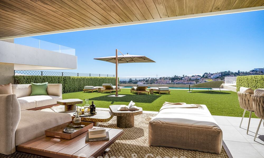 Geavanceerde luxe appartementen te koop op loopafstand van een golfclubhuis op de New Golden Mile, Marbella - Estepona 794565