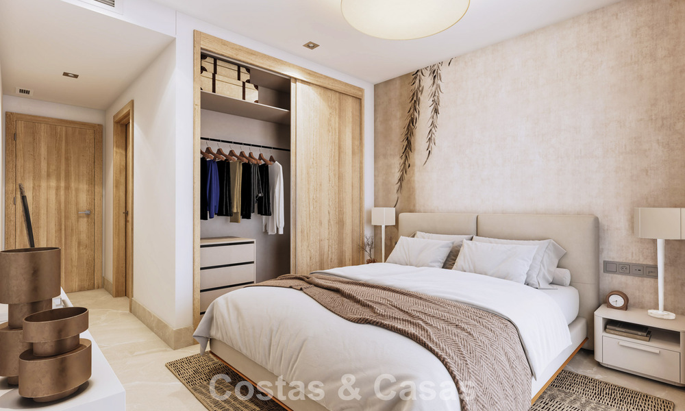 Nieuwe, moderne appartementen met fenomenaal uitzicht te koop in Mijas Costa, Costa del Sol 794617