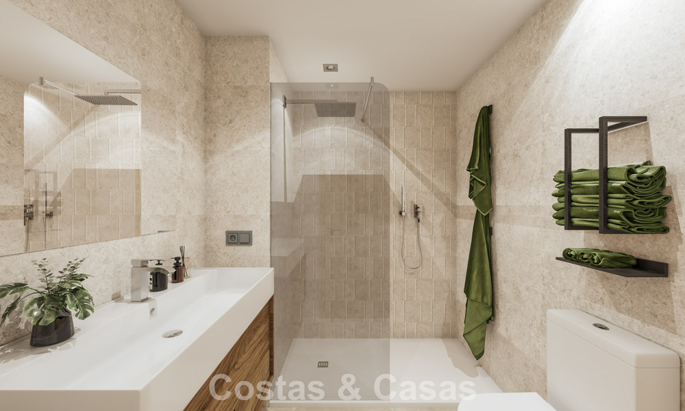 Nieuwe, moderne appartementen met fenomenaal uitzicht te koop in Mijas Costa, Costa del Sol 794620