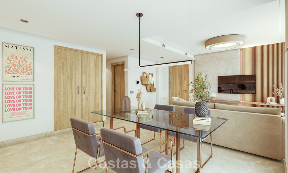 Nieuwe, moderne appartementen met fenomenaal uitzicht te koop in Mijas Costa, Costa del Sol 794624