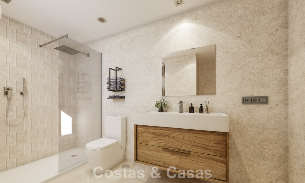Nieuwe, moderne appartementen met fenomenaal uitzicht te koop in Mijas Costa, Costa del Sol 794625