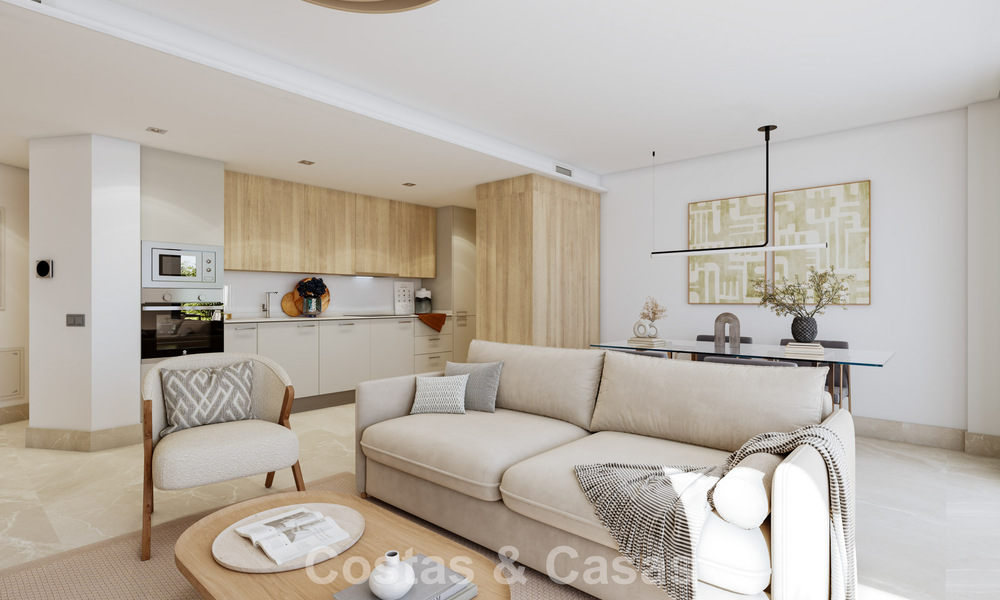 Nieuwe, moderne appartementen met fenomenaal uitzicht te koop in Mijas Costa, Costa del Sol 794630