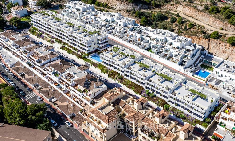Energiezuinige, moderne appartementen met panoramisch zeezicht te koop in Benalmadena, Costa del Sol 794884
