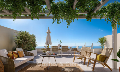 Energiezuinige, moderne appartementen met panoramisch zeezicht te koop in Benalmadena, Costa del Sol 794886