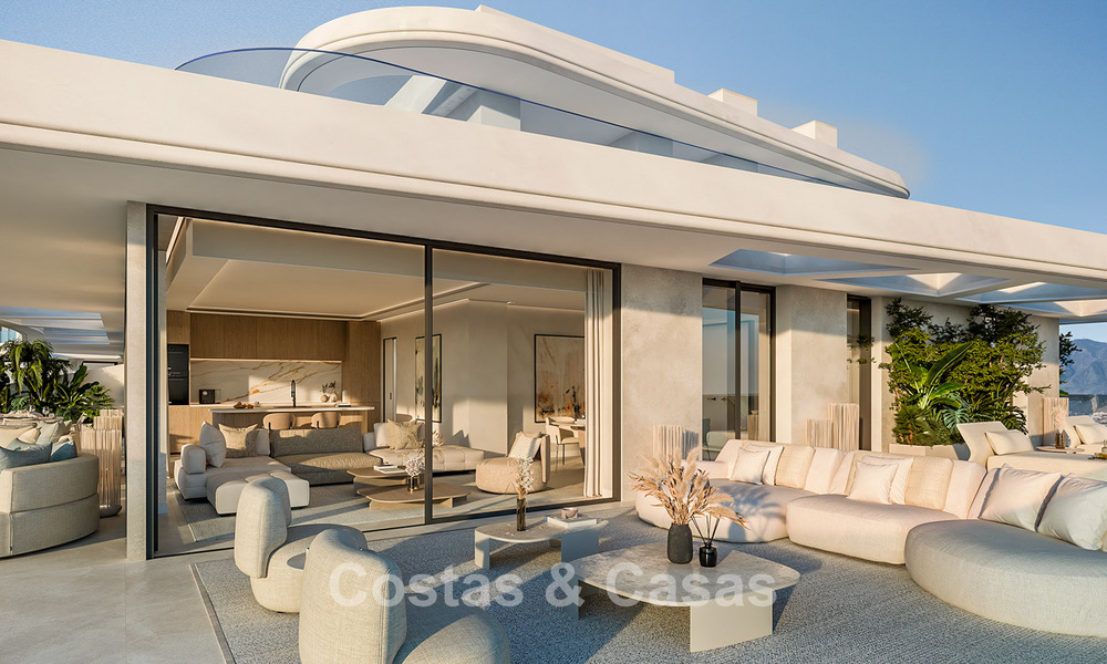Moderne, innovatieve nieuwbouwappartementen te koop met zeezicht op de New Golden Mile, tussen Marbella en Estepona 794812