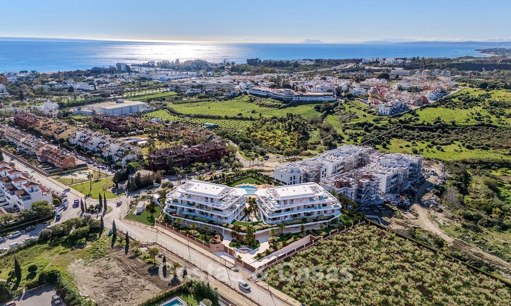 Moderne, innovatieve nieuwbouwappartementen te koop met zeezicht op de New Golden Mile, tussen Marbella en Estepona 794818