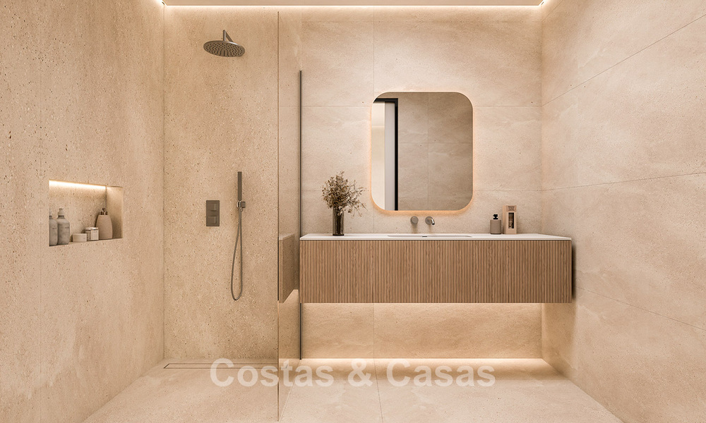 Moderne, innovatieve nieuwbouwappartementen te koop met zeezicht op de New Golden Mile, tussen Marbella en Estepona 794823