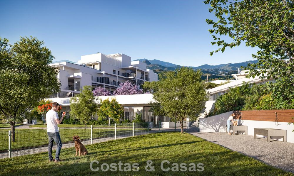 Moderne appartementen met schitterend zeezicht te koop op de New Golden Mile tussen Marbella en Estepona 795078