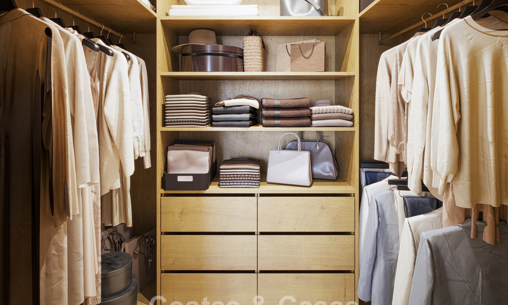 Exclusieve, geschakelde villa’s met zeezicht te koop in een begeerde golfomgeving in Mijas, Costa del Sol 795299