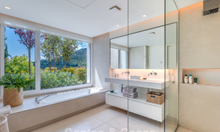 Luxueus, hedendaags tuinappartement met zeezicht te koop in een boutique complex nabij Marbella stad 795339 