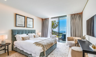 Luxueus, hedendaags tuinappartement met zeezicht te koop in een boutique complex nabij Marbella stad 795340 