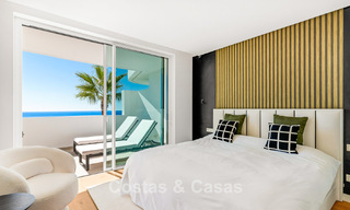 Instapklaar, avant-gardist appartement met subliem zeezicht te koop op luttele minuten van Marbella stad 795359 