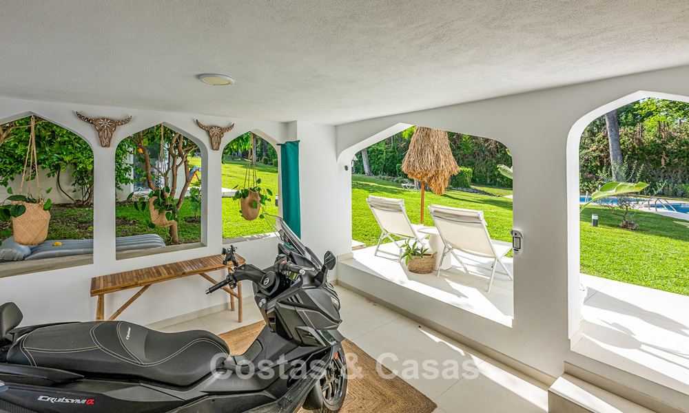 Prachtig gerenoveerde villa in Boho-chic stijl te koop in Nueva Andalucia, Marbella 795814