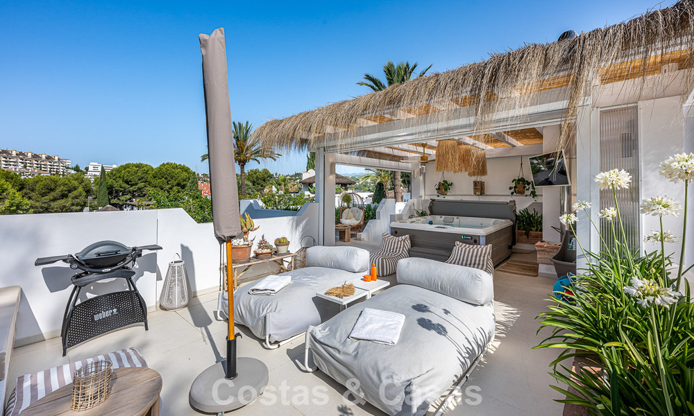 Prachtig gerenoveerde villa in Boho-chic stijl te koop in Nueva Andalucia, Marbella 795824