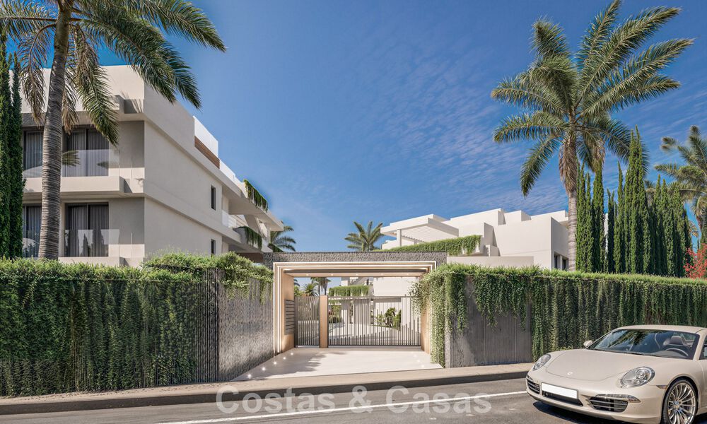 Moderne luxe nieuwbouwappartementen te koop op loopafstand v/h strand en dicht bij Estepona stad o/d New Golden Mile 795513