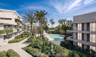 Moderne luxe nieuwbouwappartementen te koop op loopafstand v/h strand en dicht bij Estepona stad o/d New Golden Mile 795521 