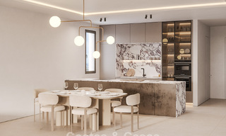 Moderne luxe nieuwbouwappartementen te koop op loopafstand v/h strand en dicht bij Estepona stad o/d New Golden Mile 795540 