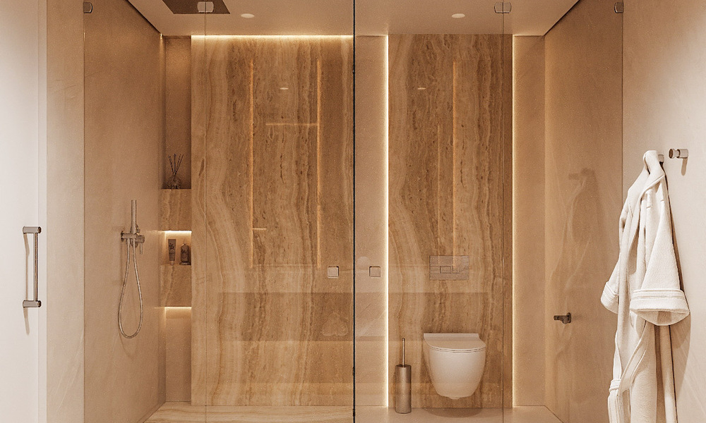 Moderne luxe nieuwbouwappartementen te koop op loopafstand v/h strand en dicht bij Estepona stad o/d New Golden Mile 795544