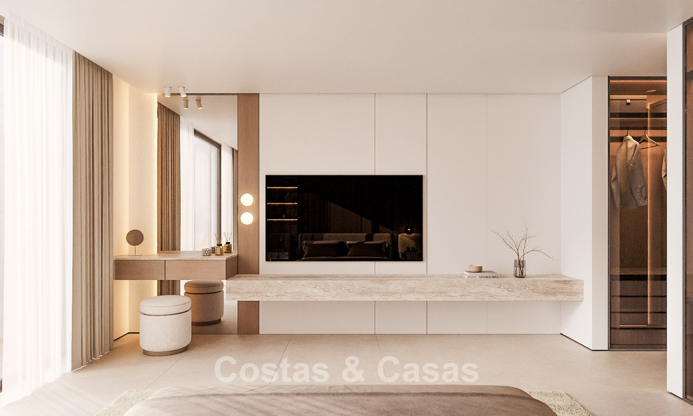 Moderne luxe nieuwbouwappartementen te koop op loopafstand v/h strand en dicht bij Estepona stad o/d New Golden Mile 795547