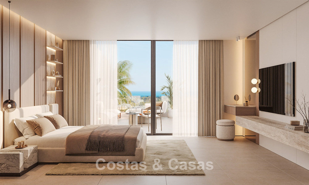 Moderne luxe nieuwbouwappartementen te koop op loopafstand v/h strand en dicht bij Estepona stad o/d New Golden Mile 795548