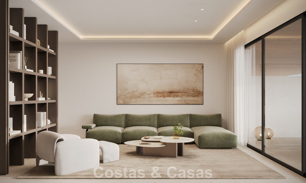 Moderne luxe nieuwbouwappartementen te koop op loopafstand v/h strand en dicht bij Estepona stad o/d New Golden Mile 795558