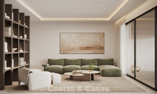 Moderne luxe nieuwbouwappartementen te koop op loopafstand v/h strand en dicht bij Estepona stad o/d New Golden Mile 795558 