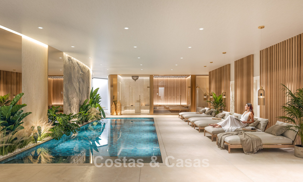 Moderne luxe nieuwbouwappartementen te koop op loopafstand v/h strand en dicht bij Estepona stad o/d New Golden Mile 795584